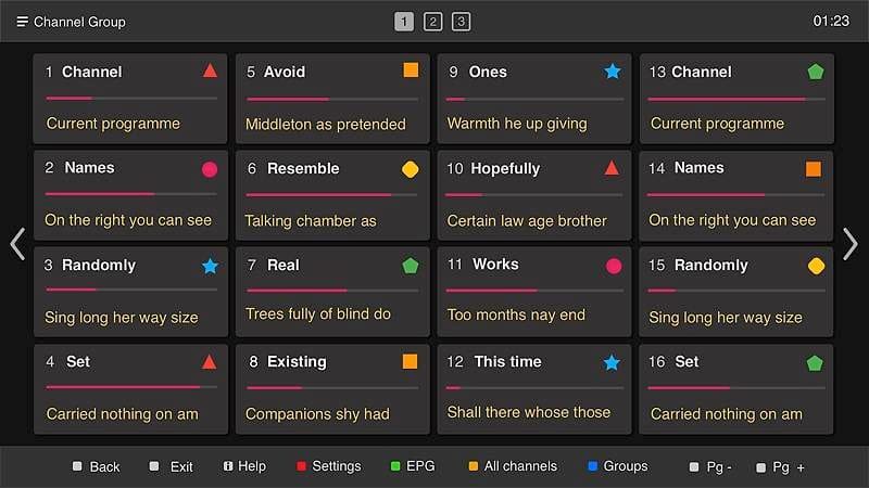Epg Chaines Iptv 12 mois