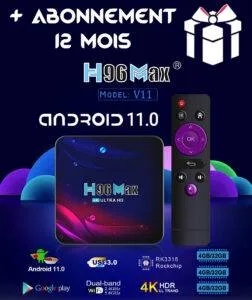 Boitier H96 + Abonnement 15 Mois