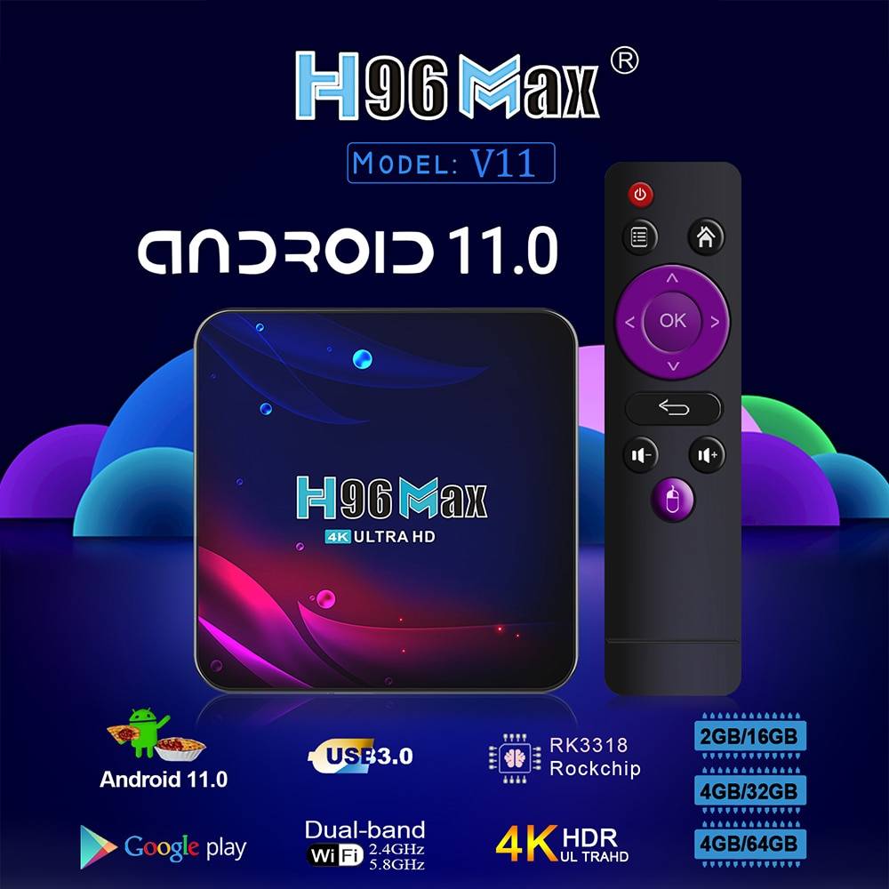 boitier iptv H96 MAX