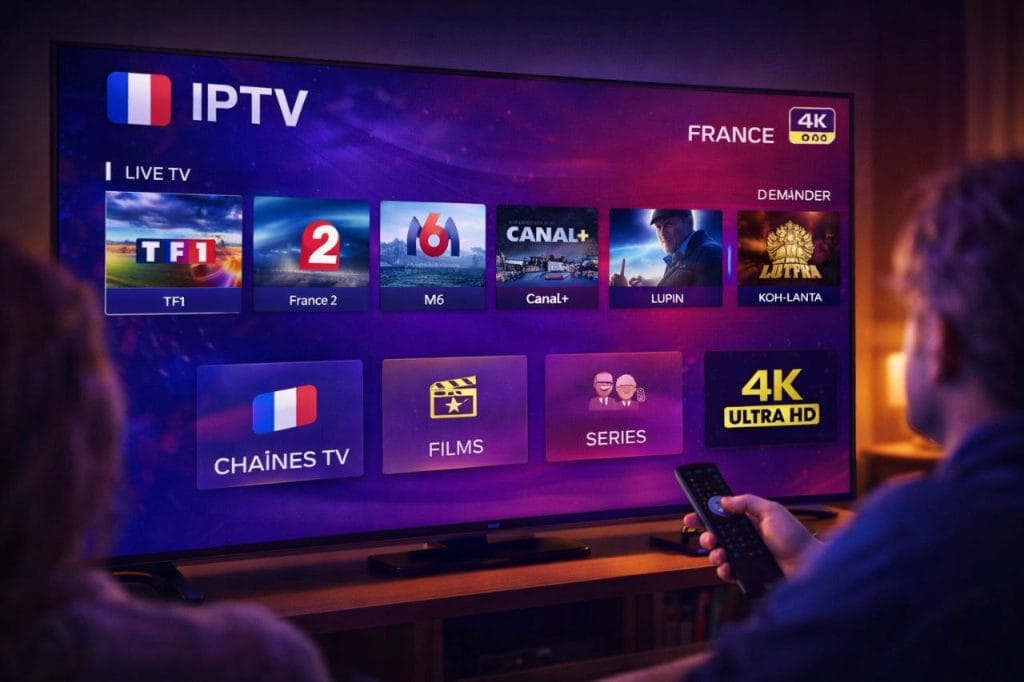 IPTV France 4K chaînes TV internationales streaming live movies séries iptv-pro2.com