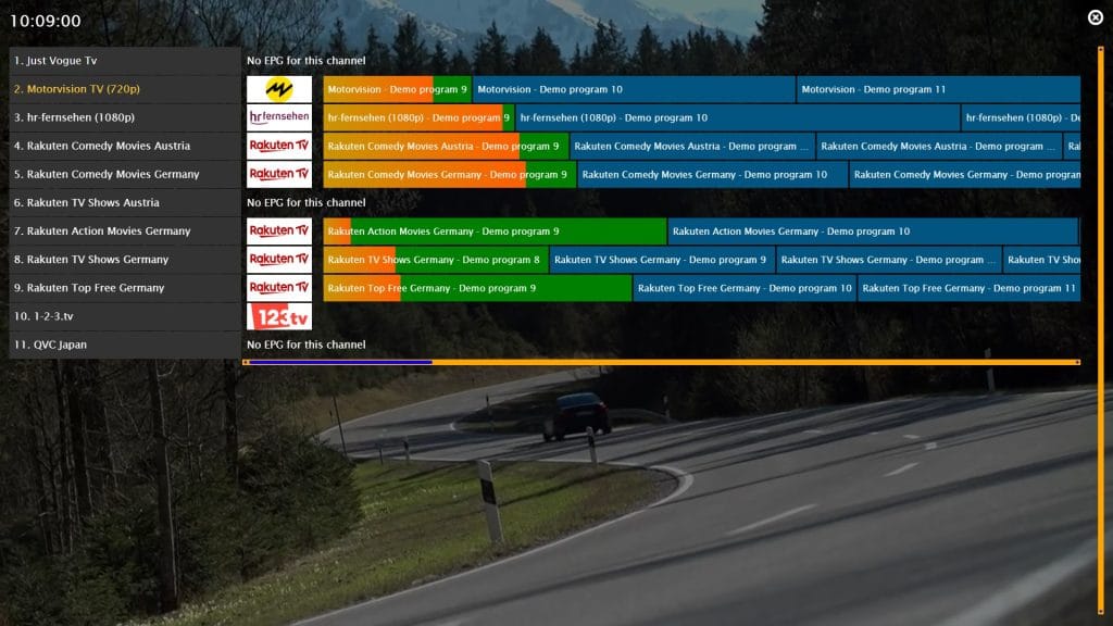 Playlist IPTV M3U avec chaînes TV en direct