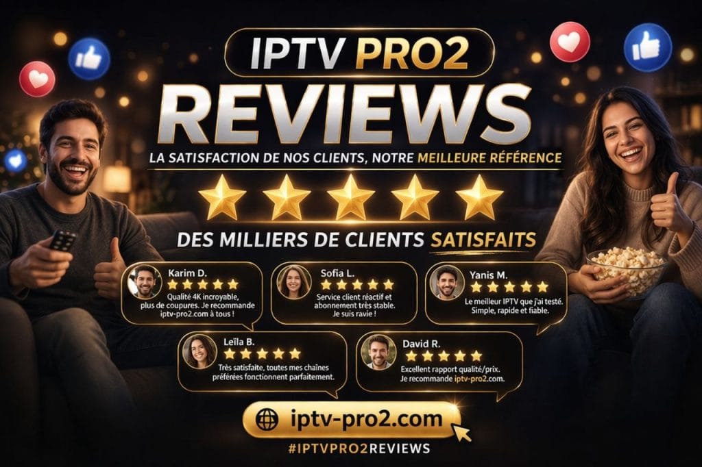 IPTV PRO2 reviews avis clients IPTV iptv-pro2.com satisfaction utilisateurs streaming 4K 2026