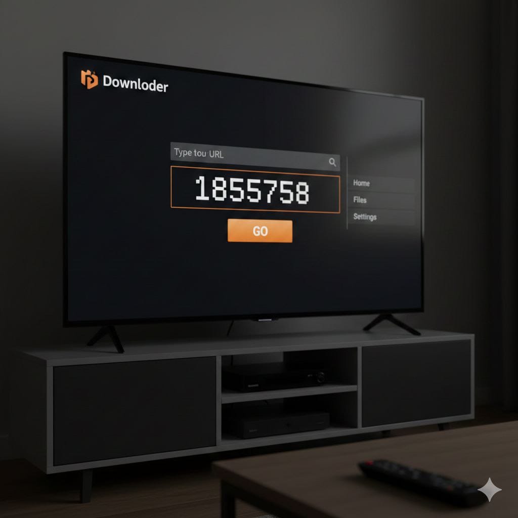 Téléchargement du code King365 IPTV via downloader