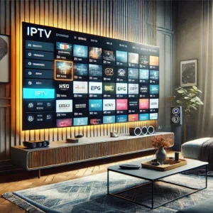 XCIPTV sur TV LG avec interface du lecteur IPTV