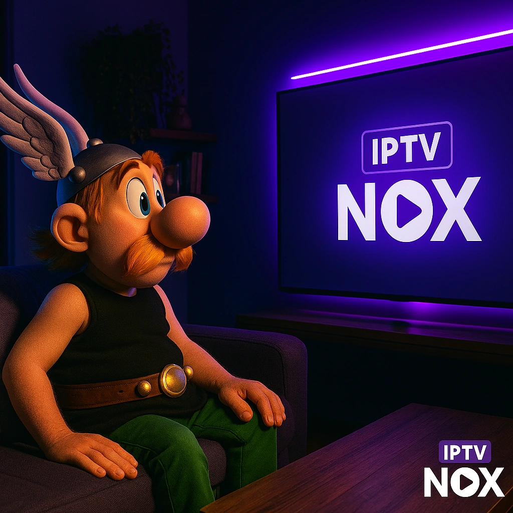 Logo NOX IPTV – service d’abonnement IPTV premium
