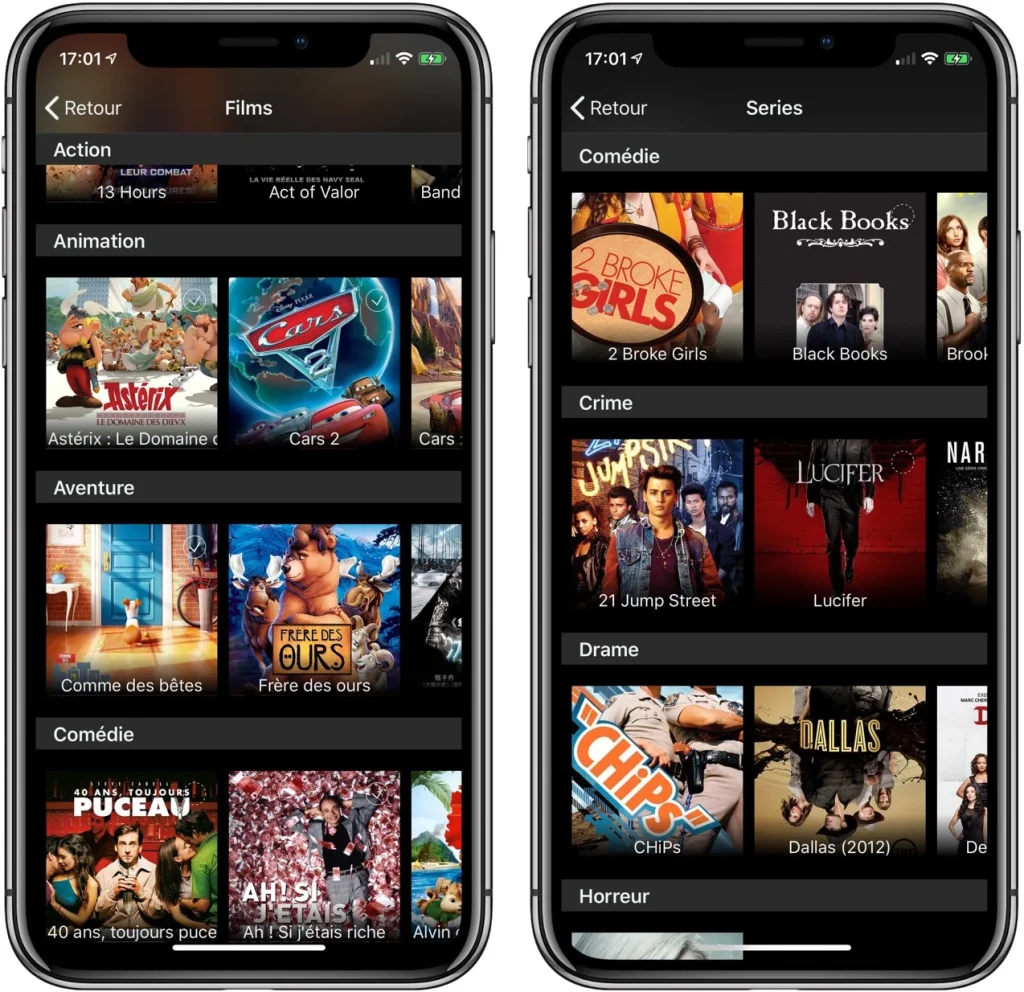 Application LillyPlayer IPTV pour regarder chaînes TV, films et séries en streaming