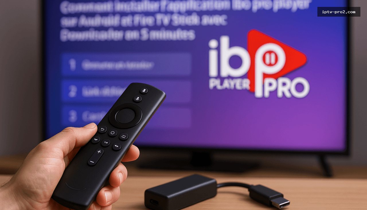Comment installer l’application ibo pro player sur Android et Fire TV Stick avec Downloader en 5 minutes - IBO Pro Player Premium 2026 – Abonnement IPTV 12 Mois Ultra Stable en France, Activation Instantanée