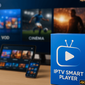 Image produit premium - IPTV Smart Player 2026 – IPTV Smart Player Abonnement 12 Mois Premium en France