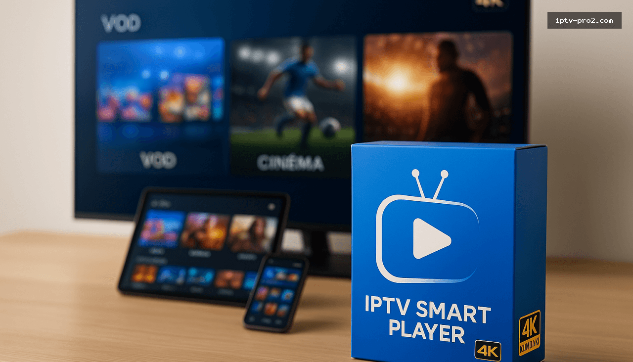 Image produit premium - IPTV Smart Player 2026 – IPTV Smart Player Abonnement 12 Mois Premium en France