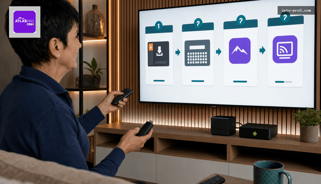 Compatibilité de avec Android Fire TV Stick et Smart TV 2026 Offre 12 mois avec support francophone et service fiable