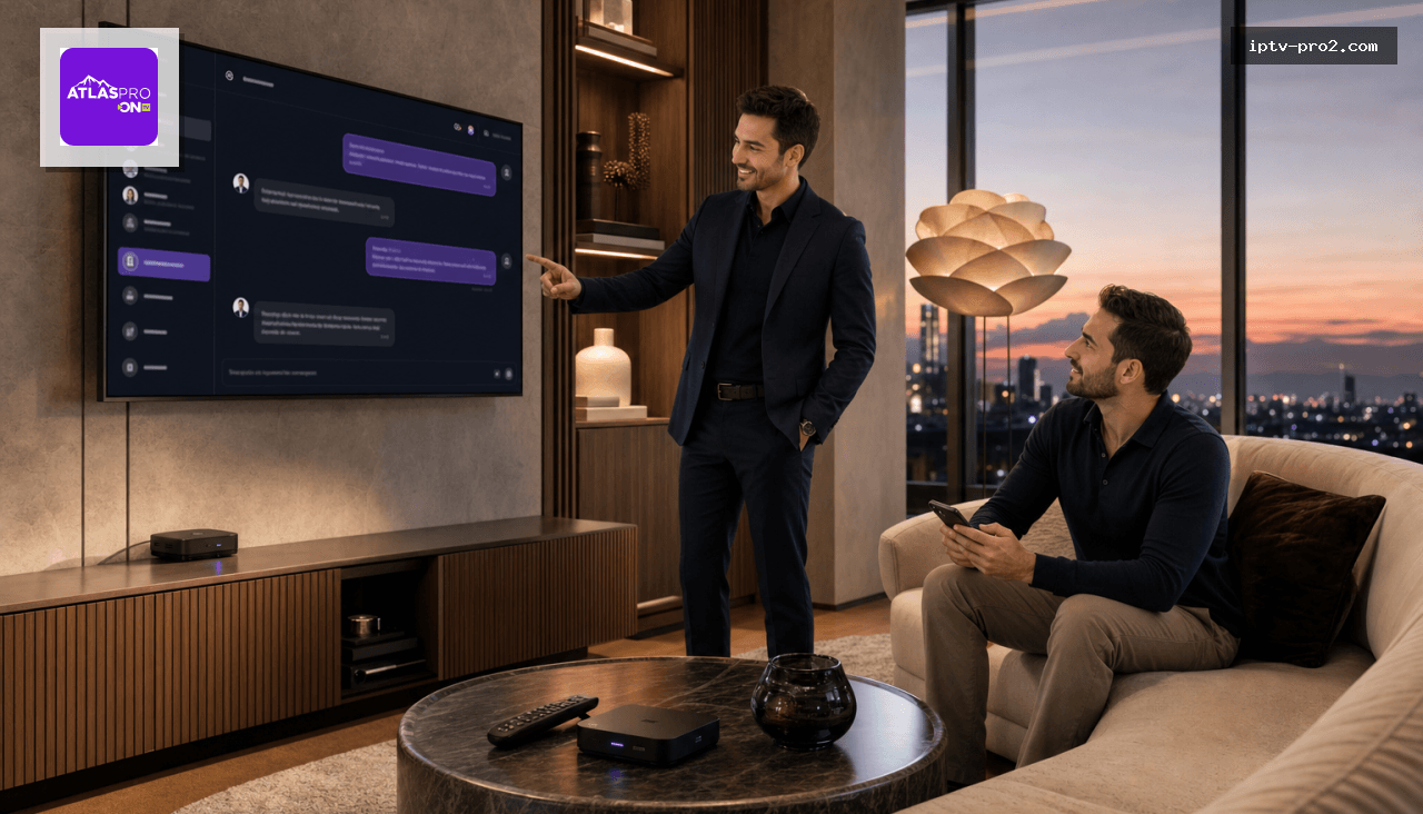 Image produit premium - Atlas pro iptv France 2026 — Offre 12 mois avec support francophone et service fiable