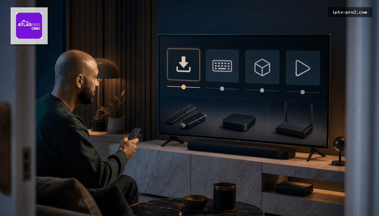 Comment installer l’application atlaspro sur Android et Fire TV Stick avec Downloader en 5 minutes - Atlaspro Code IPTV France 2026 : Stabilité et Performance Optimale