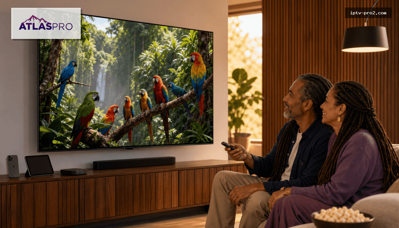 Image produit premium - Atlaspro on tv IPTV – Abonnement 12 mois France 2026 pour TV & VOD de qualité