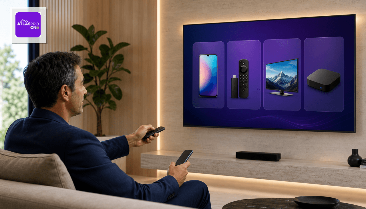 Compatibilité appareils en 2026 pour Atlas Pro ON TV - Avis Atlas Pro ON TV 2026 : guide complet pour choisir le meilleur abonnement en France