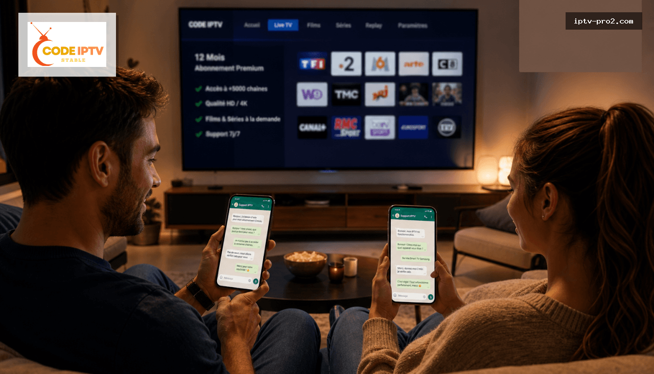 Les avantages clés de l’abonnement 12 mois sur code IPTV - code iptv abonnement france 2026 — 12 mois sécurisé, paiement fiable et support client 7j/7