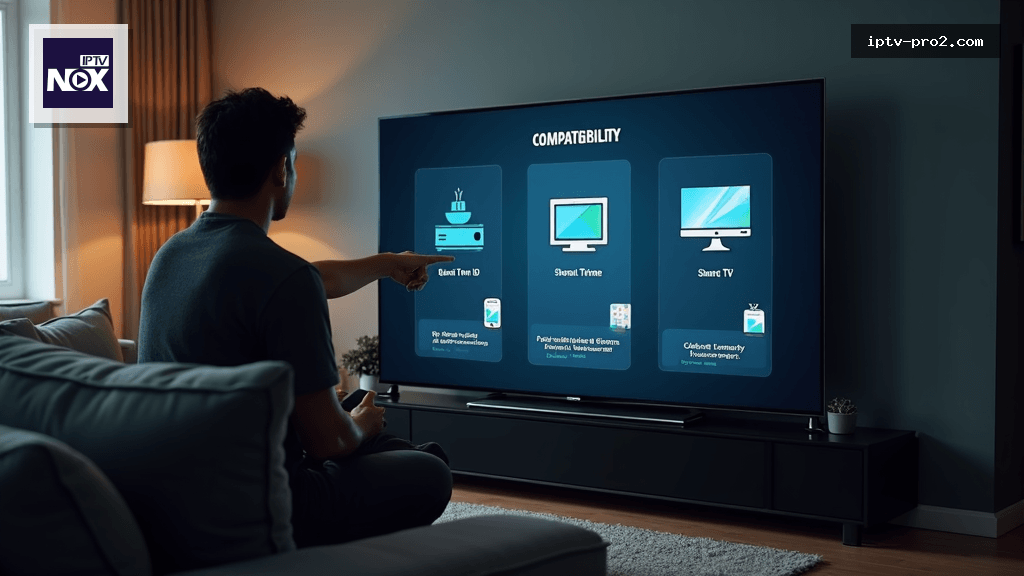 menu de lecture et contenu à la demande