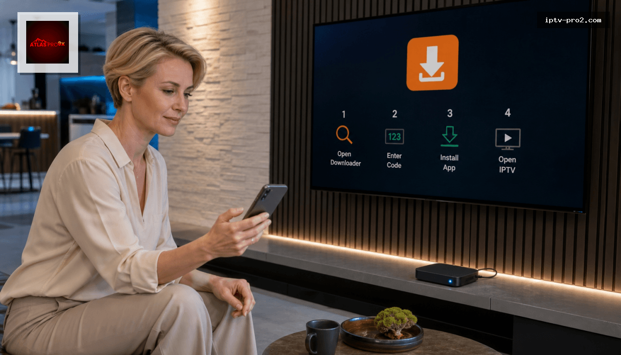 Compatibilité de atlas pro 9x avec Android, Fire TV Stick et Smart TV - IPTV Atlas Pro 9X : Expérience VOD Premium 2026 en France