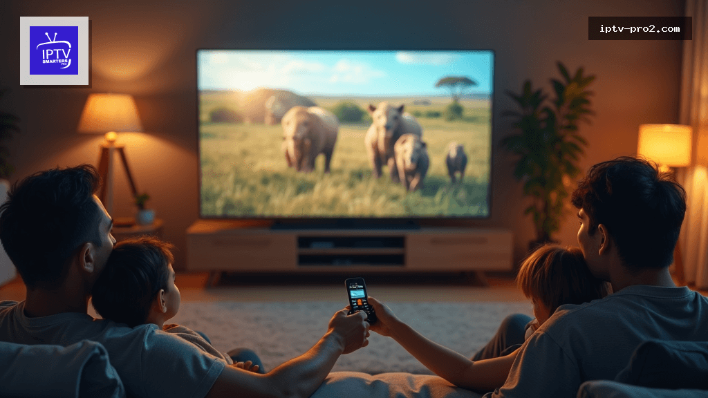 Qualité d’image 4K avec IPTV smarter pro - iptv smarter pro premium 2026 — Compatibilité Smart TV, Android, Fire TV et interface TV/VOD
