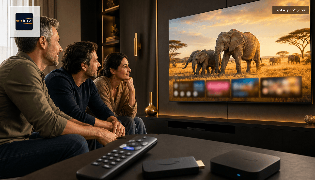 Image produit premium - M3u SetIPTV Abonnement France 12 mois 2026 - Expérience TV/VOD premium, mises à jour et chaînes HD