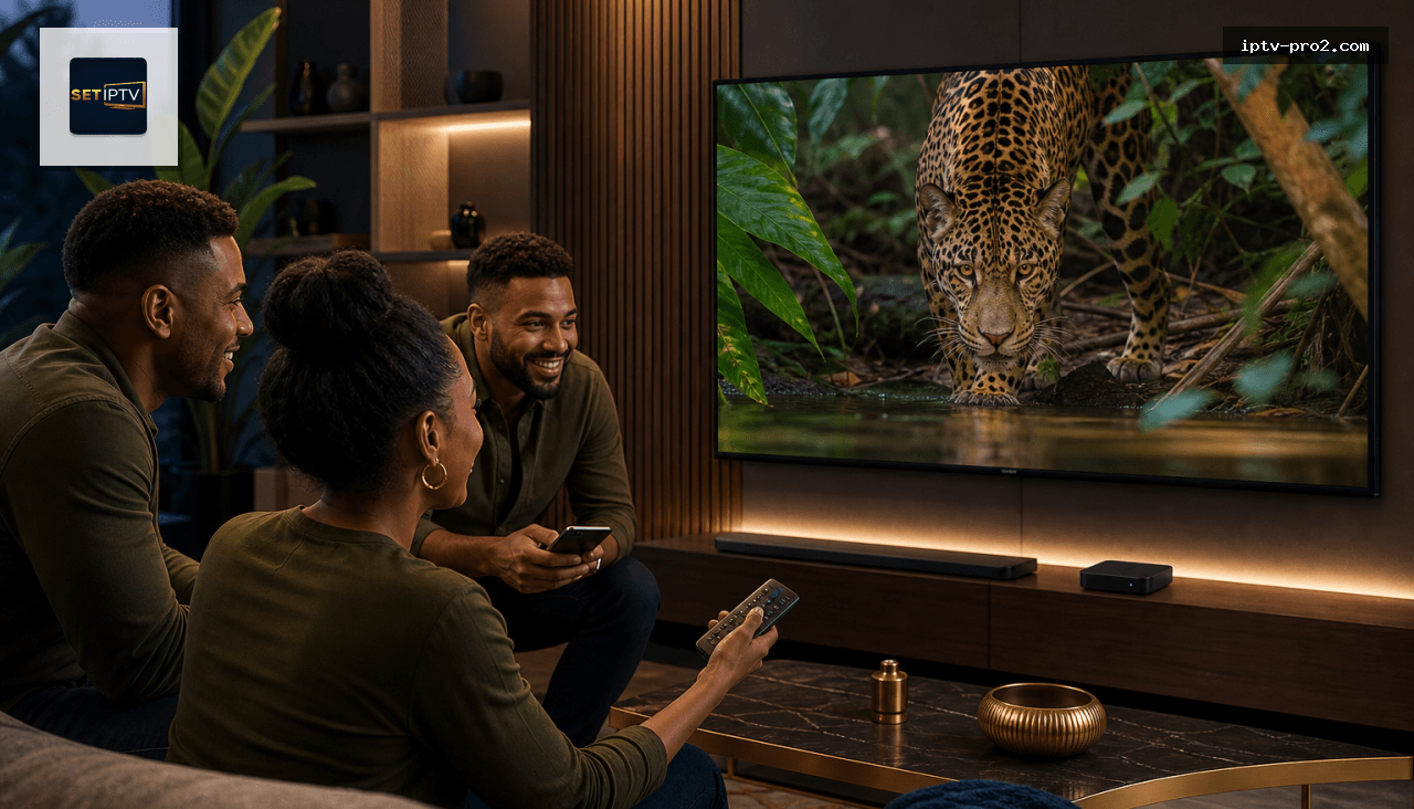 Image produit premium - M3u SetIPTV Abonnement France 12 mois 2026 - Expérience TV/VOD premium, mises à jour et chaînes HD
