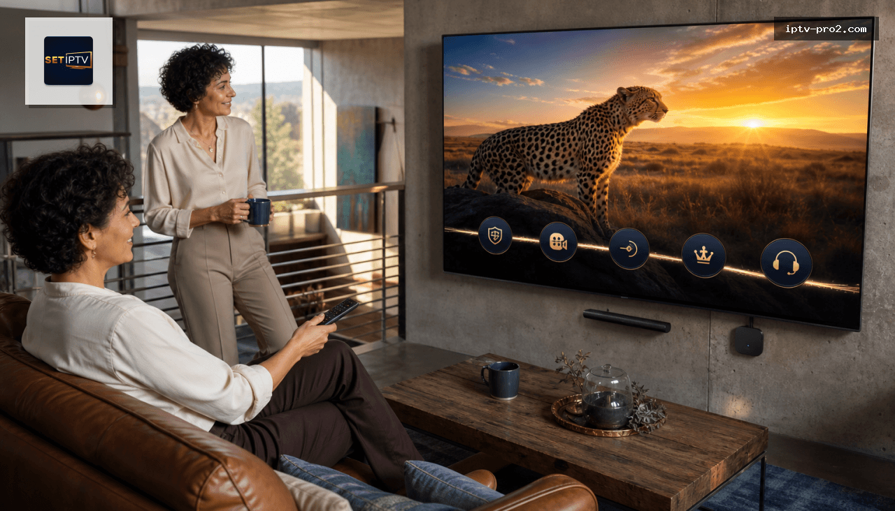 Les avantages clés de l’abonnement 12 mois sur SetIPTV - M3u SetIPTV Abonnement France 12 mois 2026 - Expérience TV/VOD premium, mises à jour et chaînes HD