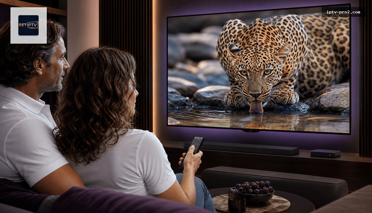 Qualité d’image 4K avec SetIPTV - M3u SetIPTV Abonnement France 12 mois 2026 - Expérience TV/VOD premium, mises à jour et chaînes HD