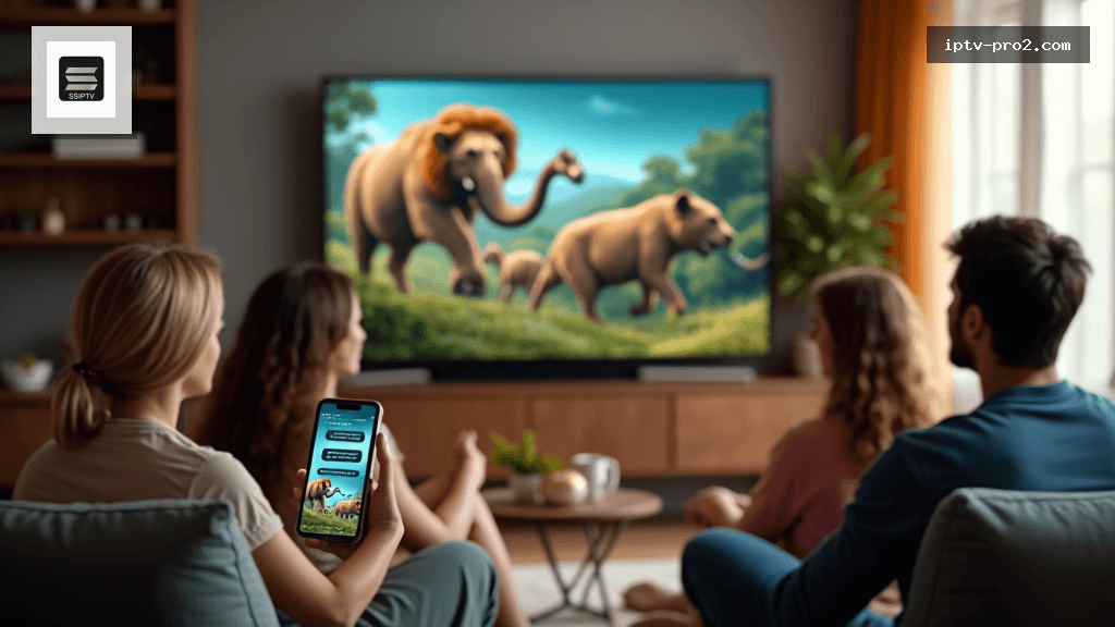 Qualité d’image 4K avec ssiptv - ssiptv Abonnement iptv Premium 2026 compatible Smart TV, Android, MAG — VOD et 12 mois inclus
