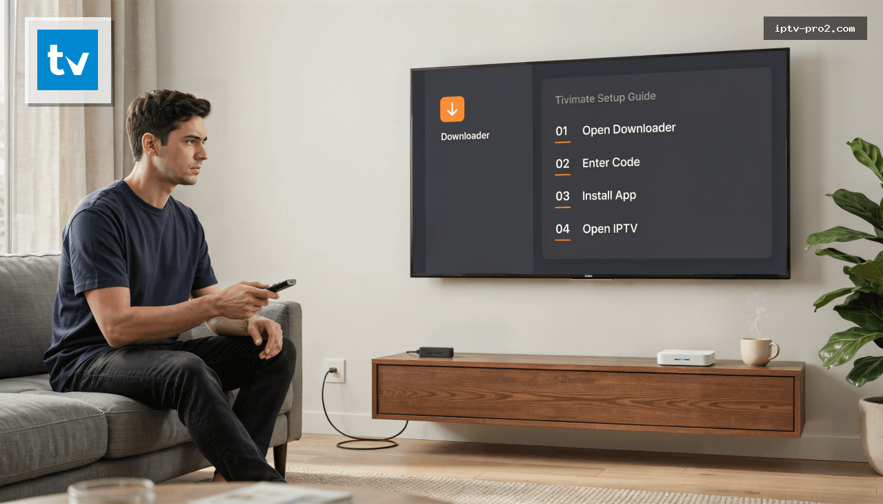 Compatibilité de Tivimate avec Android, Fire TV Stick et Smart TV - Tivimate abonnement iptv france 2026 – Paiement sécurisé, SAV francophone et garantie 12 mois