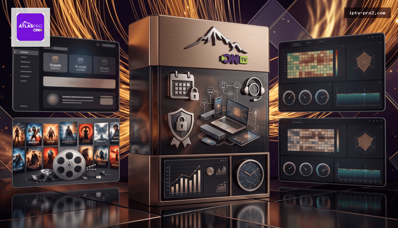 Image produit premium - Code iptv Atlas pro 12 mois — Abonnement 2026 premium pour TV & VOD sans compromis