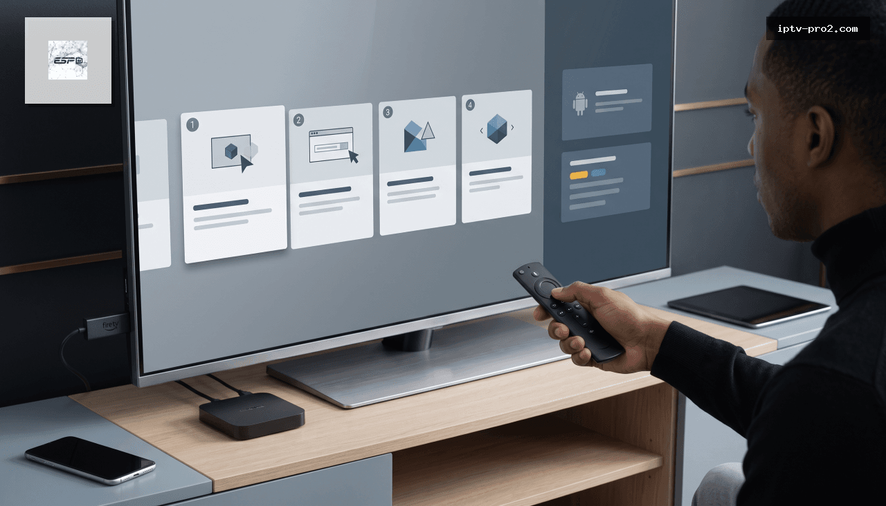 Comment installer l’application Esiptv sur Android et Fire TV Stick avec Downloader en 5 minutes - Esiptv Abonnement iptv Fra