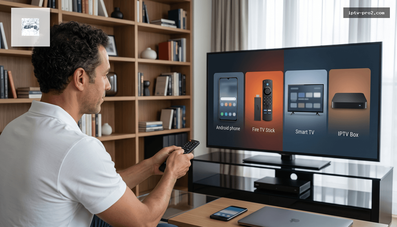 Compatibilité de avec Android Fire TV Stick et Smart TV 12 mois Fiable en 2026 support client français & paiements sécurisés