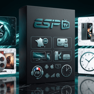 Image produit premium - Esiptv Abonnement iptv France 12 mois — Fiable en 2026, support client français & paiements sécurisés