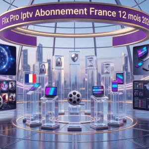 Image produit premium - Flix Iptv Abonnement France 12 mois 2026 — Expérience TV & VOD premium, replay, streaming stable et sécurisé