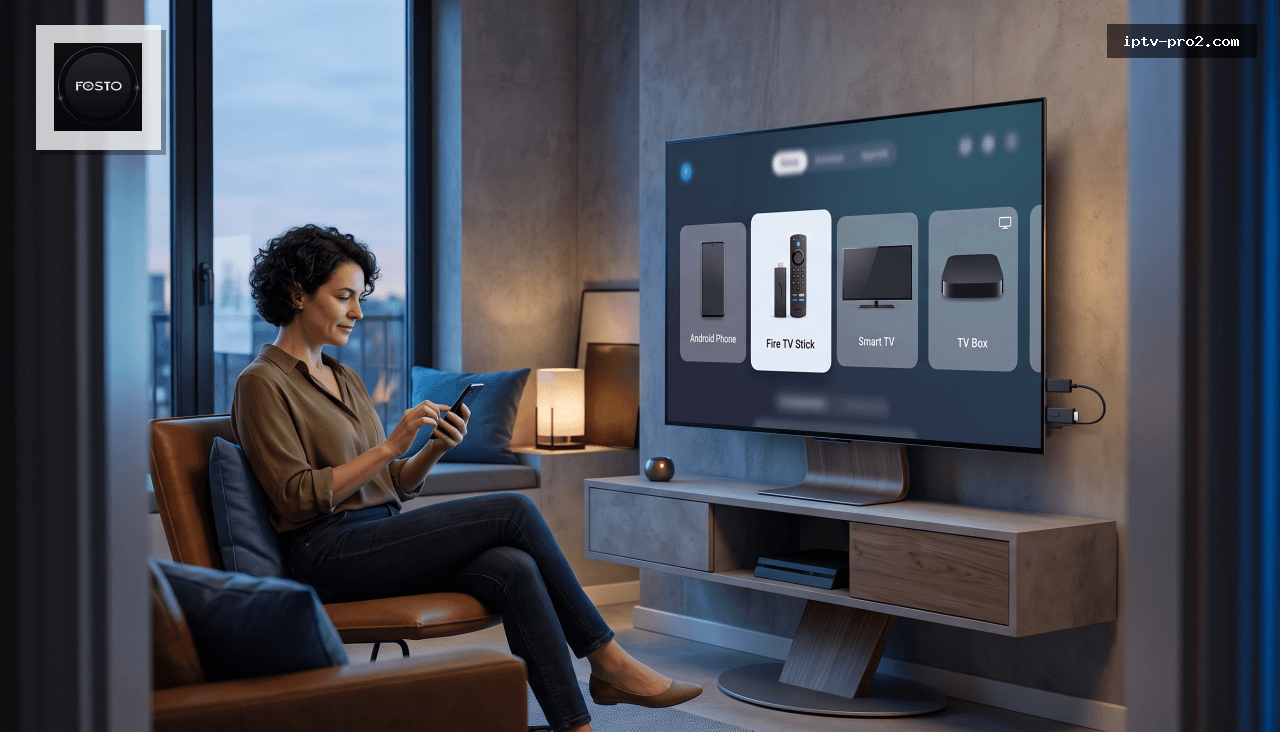 Compatibilité de avec Android Fire TV Stick et Smart TV 2026 Expérience TV et VOD Inégalée