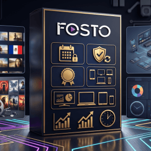 Image produit premium - Fosto Pro Abonnement IPTV 2026 : Expérience TV et VOD Inégalée