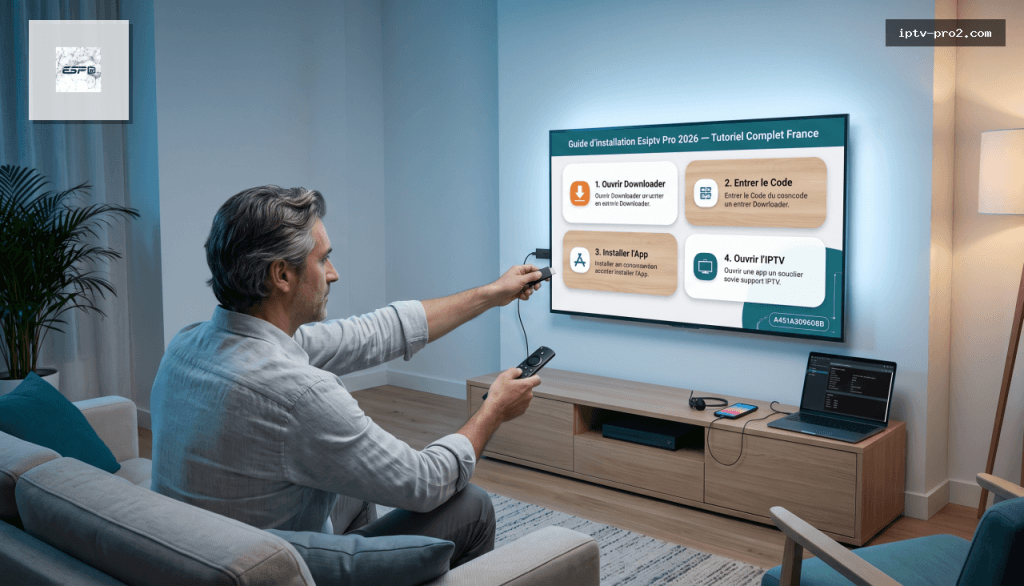 Image mise en avant - Guide d'installation Esiptv Pro 2026 — tutoriel complet pour la France