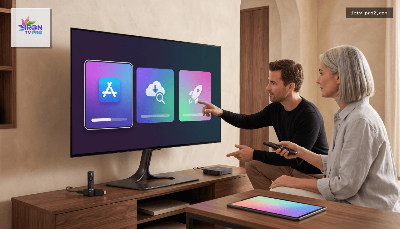 Comment installer l’application iron tv sur Android et Fire TV Stick avec Downloader en 5 minutes - iron tv iptv code 2026 —