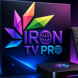 Image produit premium - iron tv iptv code 2026 — Streaming HD/4K stable, faible latence et 12 mois
