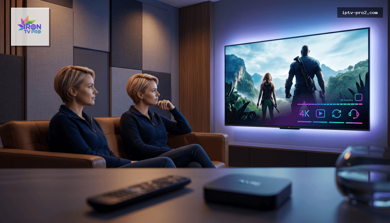Les avantages clés de l’abonnement 12 mois sur iron tv - iron tv iptv code 2026 — Streaming HD/4K stable, faible latence et 1