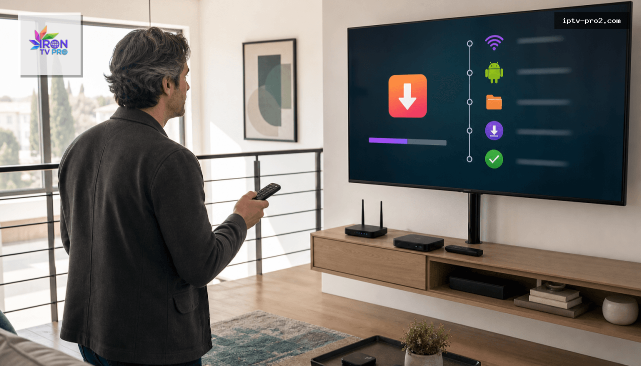 Comment installer l’application Iron tv sur Android et Fire TV Stick avec Downloader en 5 minutes - Iron tv iptv france 2026