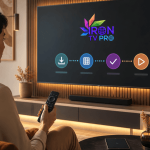Image produit premium - Iron tv iptv france 2026 – Compatible Smart TV, Android, MAG et VOD, installation guidée incluse