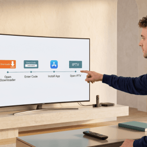 Image produit premium - Iron tv iptv france 2026 – Compatible Smart TV, Android, MAG et VOD, installation guidée incluse