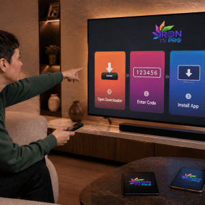 Image produit premium - Iron tv iptv france 2026 – Compatible Smart TV, Android, MAG et VOD, installation guidée incluse