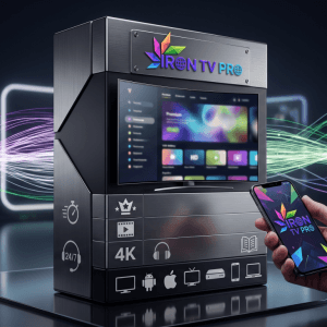 Image produit premium - Iron tv iptv france 2026 – Compatible Smart TV, Android, MAG et VOD, installation guidée incluse