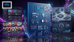 king 365 iptv france 2026 - Compatible Smart TV, Android, MAG, VOD et guide TV français