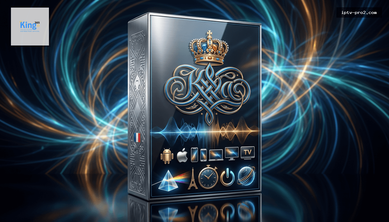 Image produit premium - king365tv Abonnement IPTV Premium 2026: TV de qualité supérieure pendant 12 mois