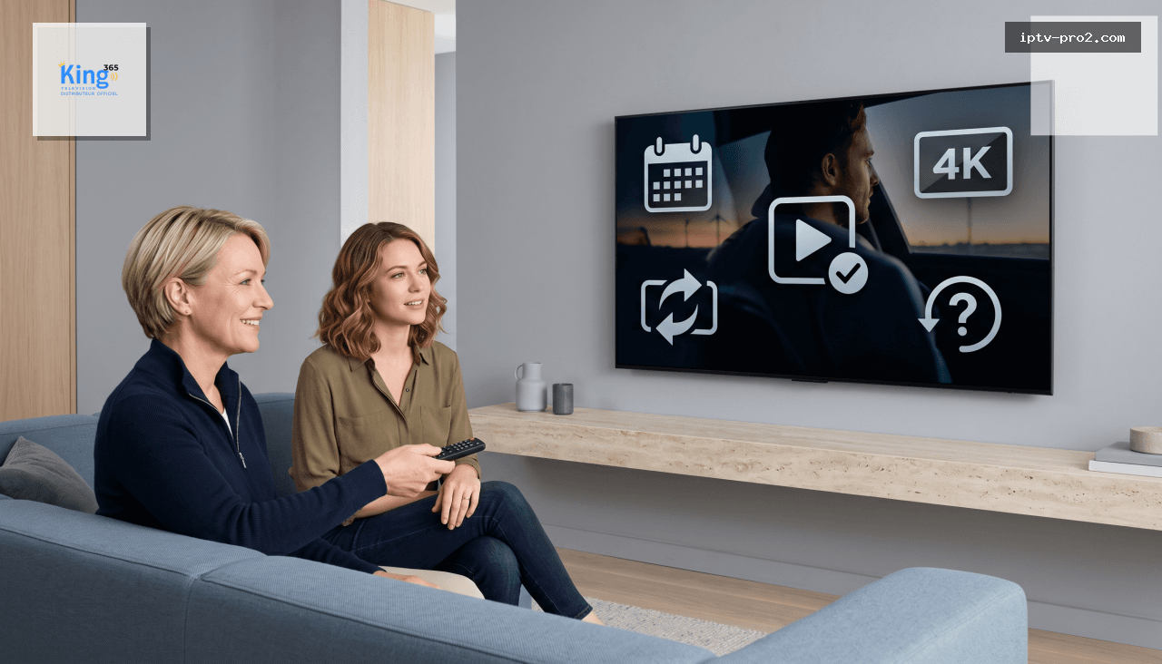 Les avantages clés de l’abonnement 12 mois sur king365tv - king365tv Abonnement IPTV Premium 2026: TV de qualité supérieure p