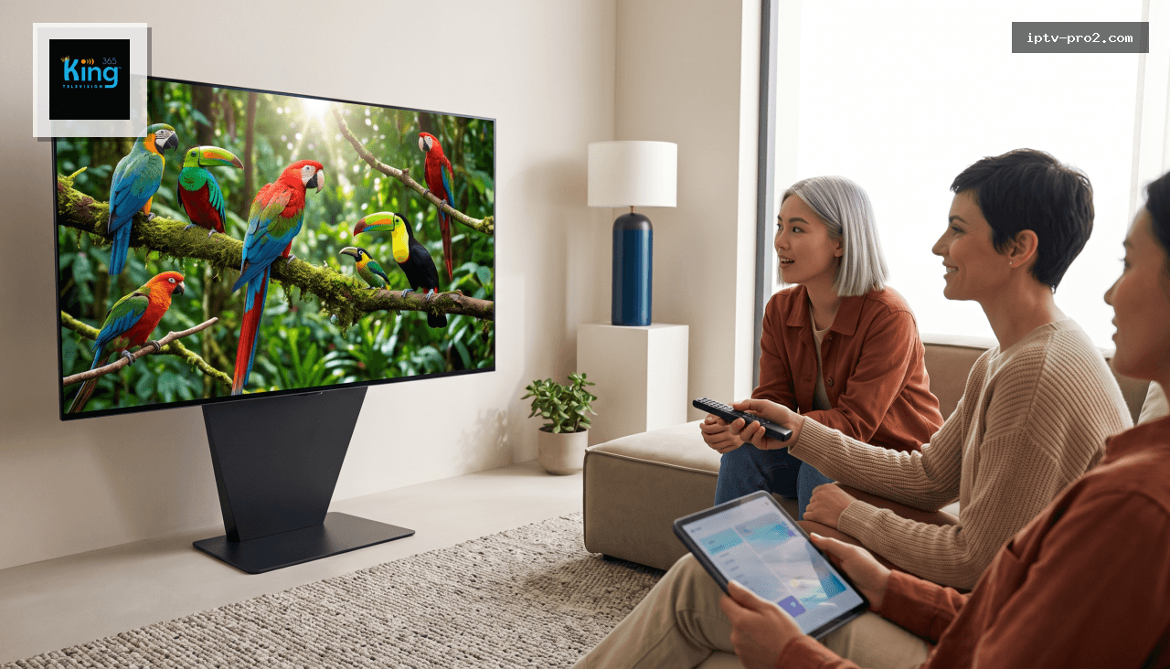 Qualité d’image 4K avec 2026 Compatible Android TV Smart TV FireStick + VOD 12 mois