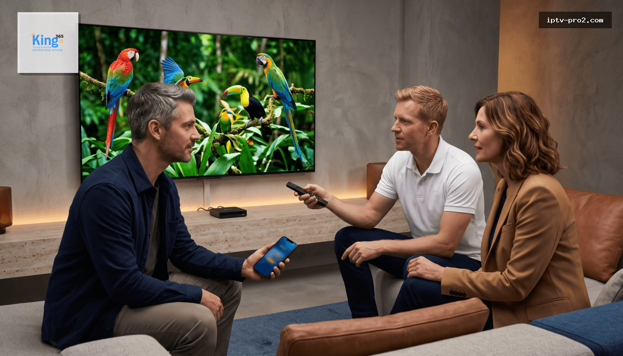 Qualité d’image 4K avec king365tv - King365tv IPTV Code France 2026 : Expérience TV Prémium 12 Mois