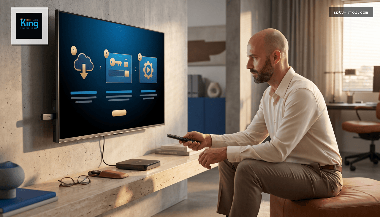 Comment installer l’application king365tv sur Android et Fire TV Stick avec Downloader en 5 minutes - king365tv iptv france p